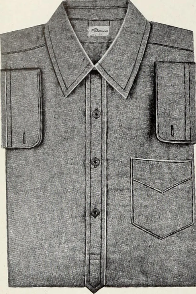 An illustration from Men's wear of Canada (January-December 1917), 1917, leaf 671
