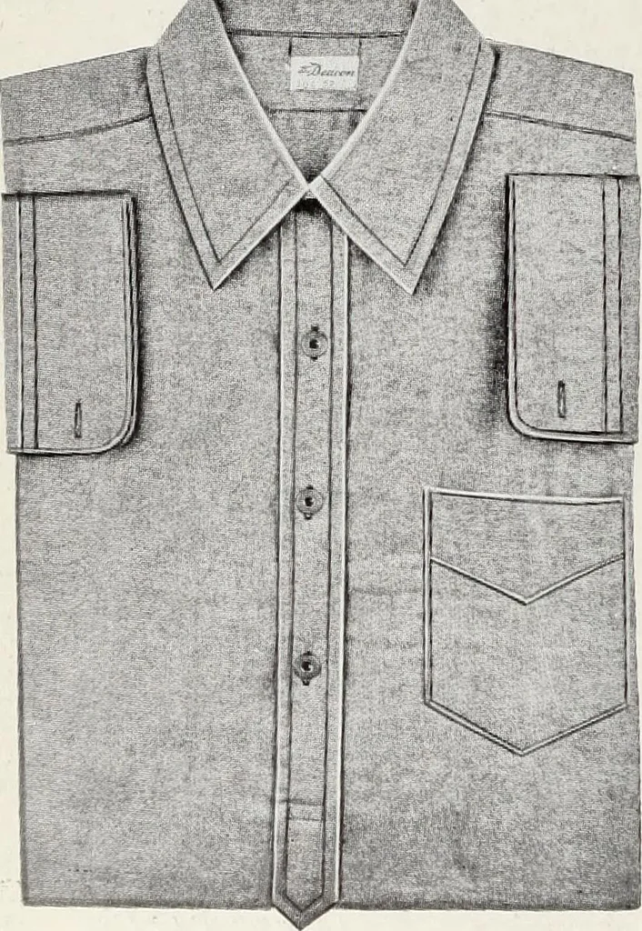 An illustration from Men's wear of Canada (January-December 1917), 1917, leaf 671