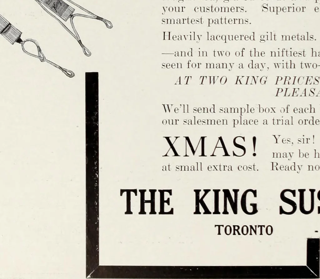 An illustration from Men's wear of Canada (January-December 1917), 1917, leaf 677