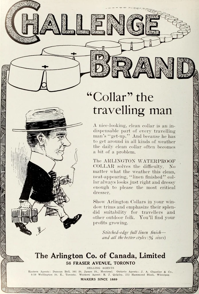 An illustration from Men's wear of Canada (January-December 1917), 1917, leaf 679