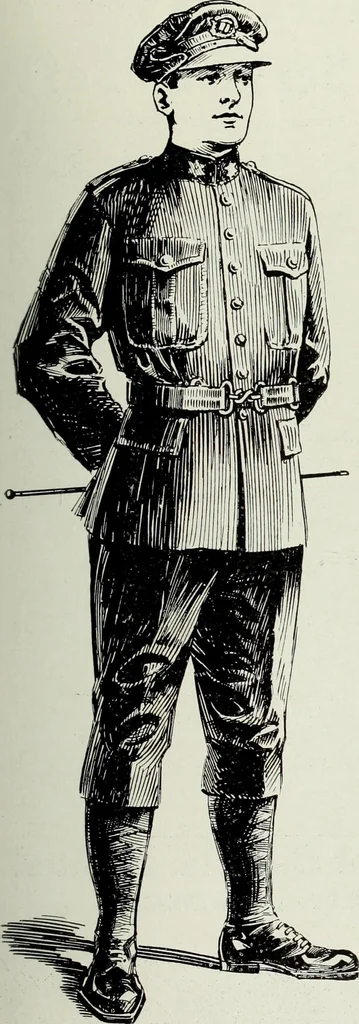 An illustration from Men's wear of Canada (January-December 1917), 1917, leaf 680