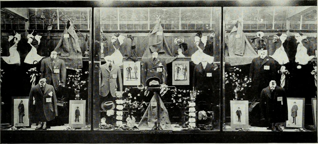 An illustration from Men's wear of Canada (January-December 1917), 1917, leaf 688