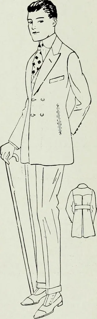 An illustration from Men's wear of Canada (January-December 1917), 1917, leaf 704