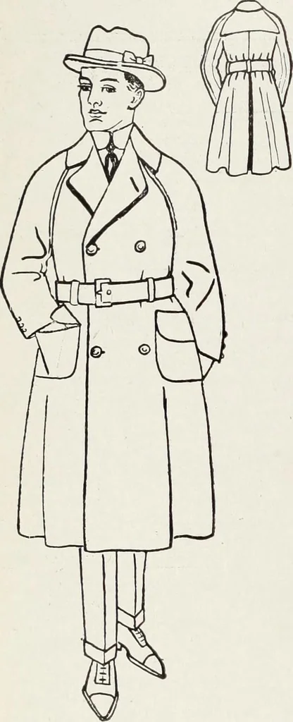 An illustration from Men's wear of Canada (January-December 1917), 1917, leaf 705