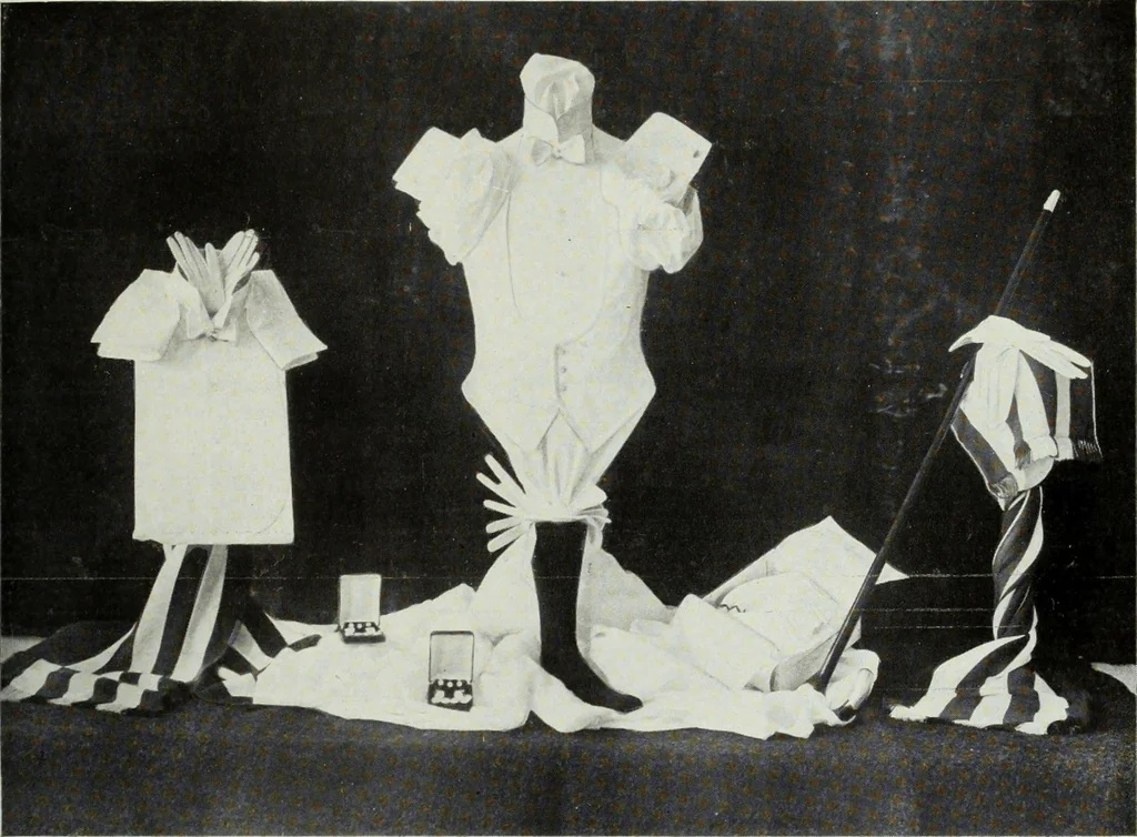 An illustration from Men's wear of Canada (January-December 1917), 1917, leaf 718