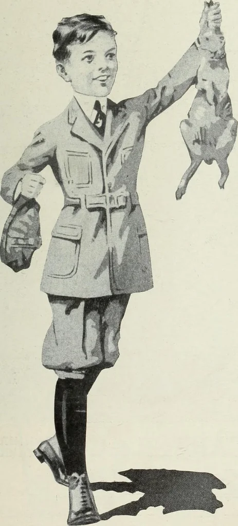An illustration from Men's wear of Canada (January-December 1917), 1917, leaf 742