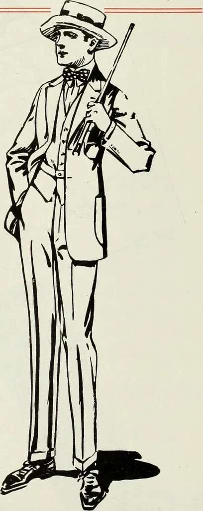 An illustration from Men's wear of Canada (January-December 1917), 1917, leaf 752