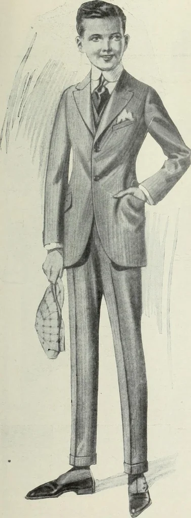 An illustration from Men's wear of Canada (January-December 1917), 1917, leaf 754
