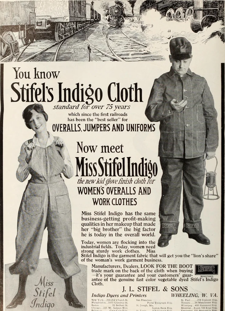 An illustration from Men's wear of Canada (January-December 1917), 1917, leaf 755
