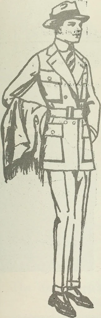 An illustration from Men's wear of Canada (January-December 1917), 1917, leaf 762