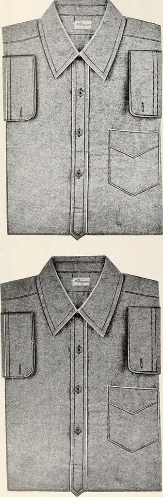 An illustration from Men's wear of Canada (January-December 1917), 1917, leaf 763