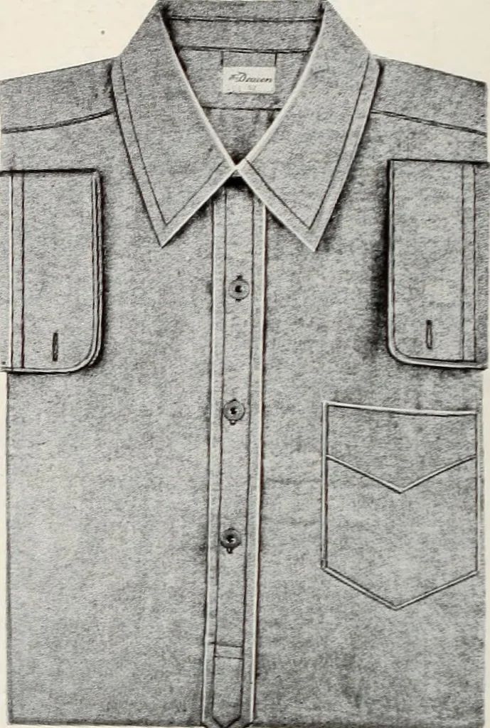 An illustration from Men's wear of Canada (January-December 1917), 1917, leaf 763