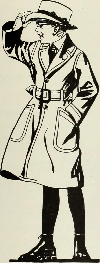 An illustration from Men's wear of Canada (January-December 1917), 1917, leaf 766
