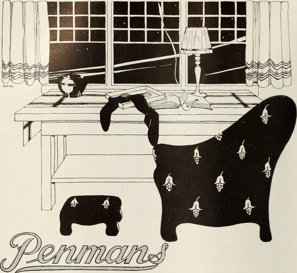 An illustration from Men's wear of Canada (January-December 1917), 1917, leaf 77