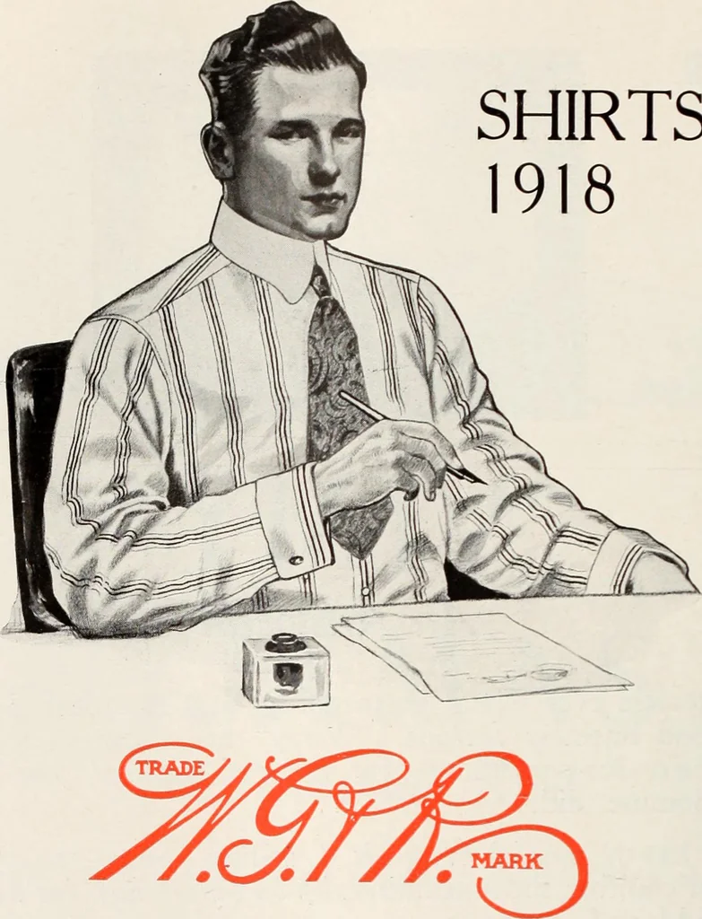 An illustration from Men's wear of Canada (January-December 1917), 1917, leaf 775