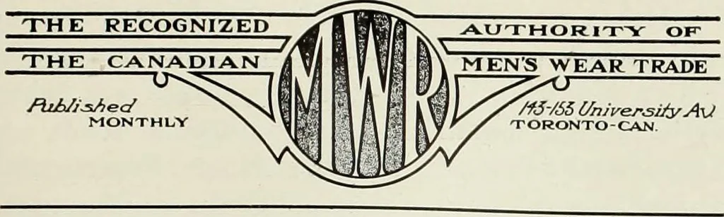 An illustration from Men's wear of Canada (January-December 1917), 1917, leaf 792