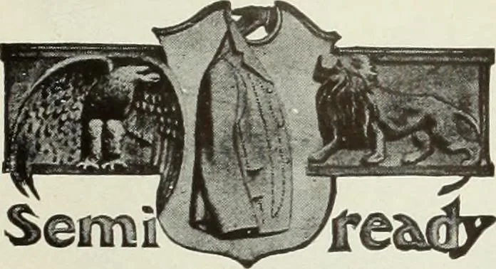 An illustration from Men's wear of Canada (January-December 1917), 1917, leaf 82