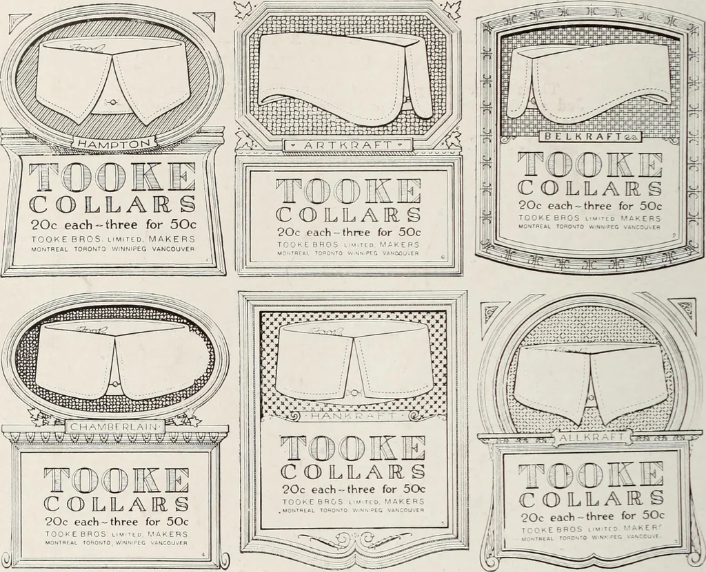 An illustration from Men's wear of Canada (January-December 1917), 1917, leaf 825