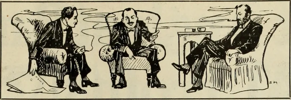 An illustration from Men's wear of Canada (January-December 1917), 1917, leaf 832