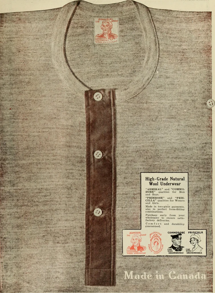 An illustration from Men's wear of Canada (January-December 1917), 1917, leaf 838