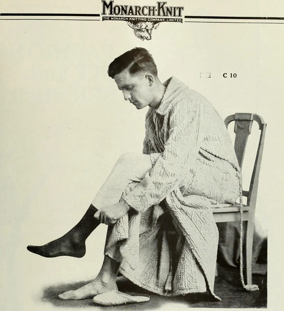 An illustration from Men's wear of Canada (January-December 1917), 1917, leaf 84