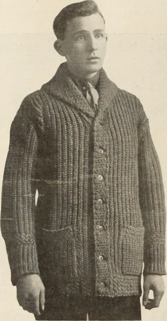 An illustration from Men's wear of Canada (January-December 1917), 1917, leaf 843