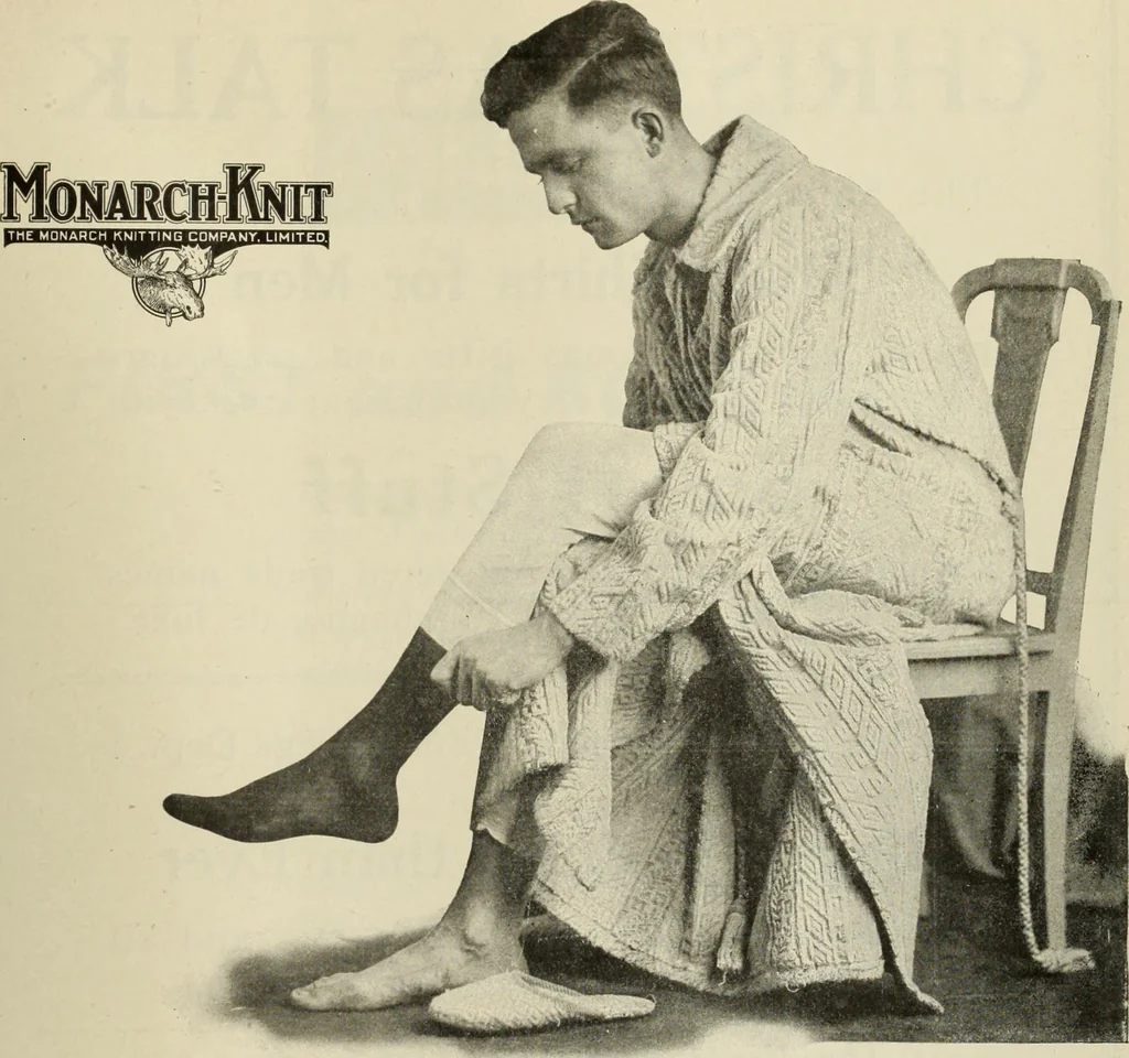 An illustration from Men's wear of Canada (January-December 1917), 1917, leaf 848