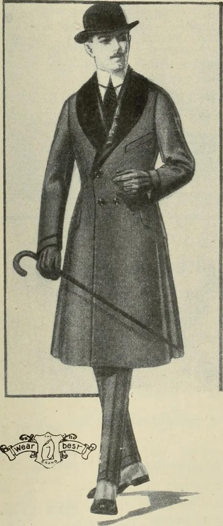An illustration from Men's wear of Canada (January-December 1917), 1917, leaf 854