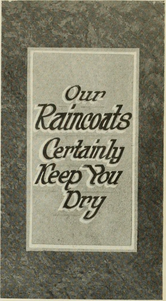 An illustration from Men's wear of Canada (January-December 1917), 1917, leaf 882