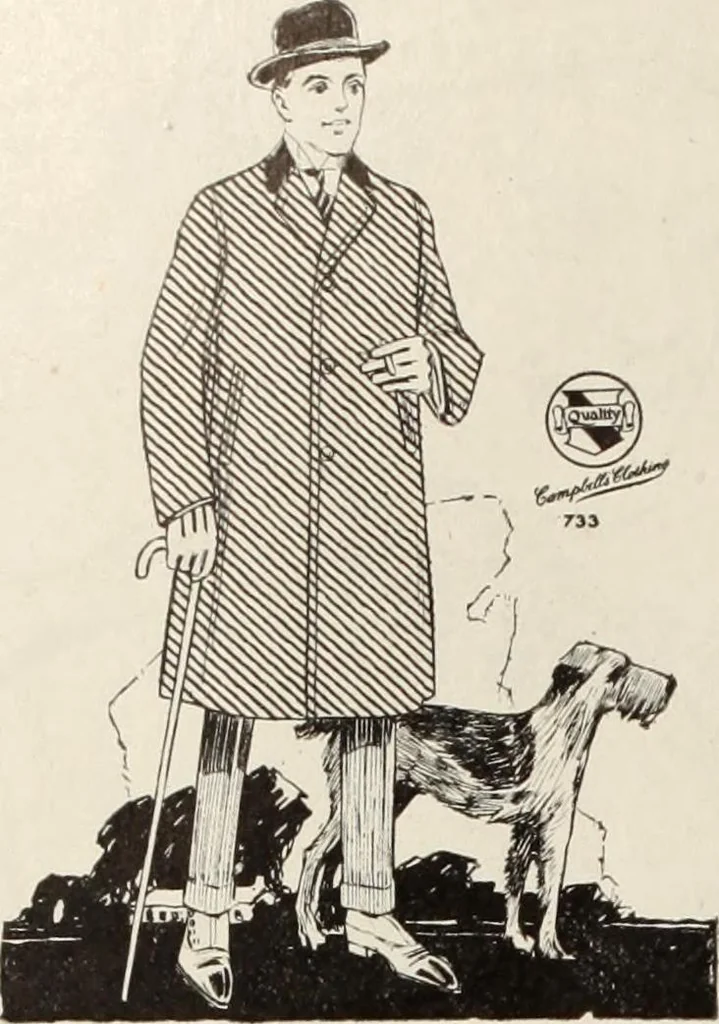 An illustration from Men's wear of Canada (January-December 1917), 1917, leaf 893