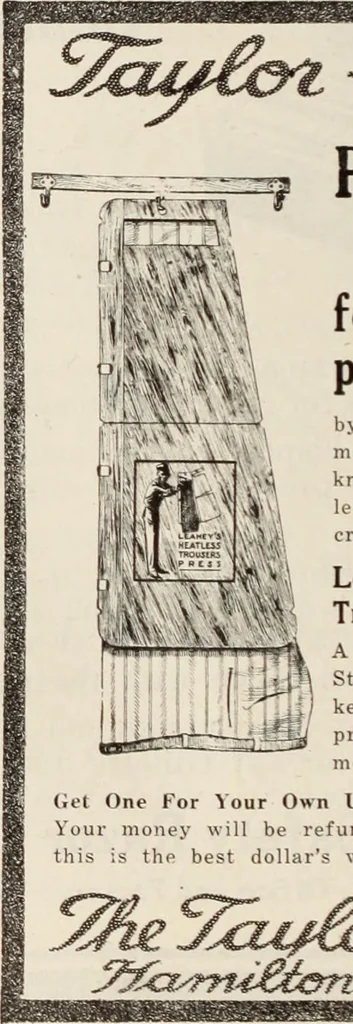 An illustration from Men's wear of Canada (January-December 1917), 1917, leaf 893