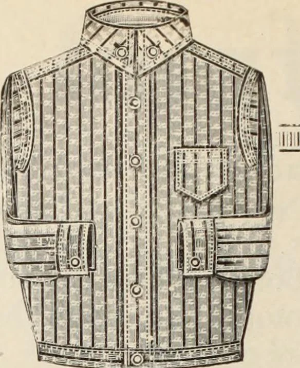 An illustration from Men's wear of Canada (January-December 1917), 1917, leaf 899