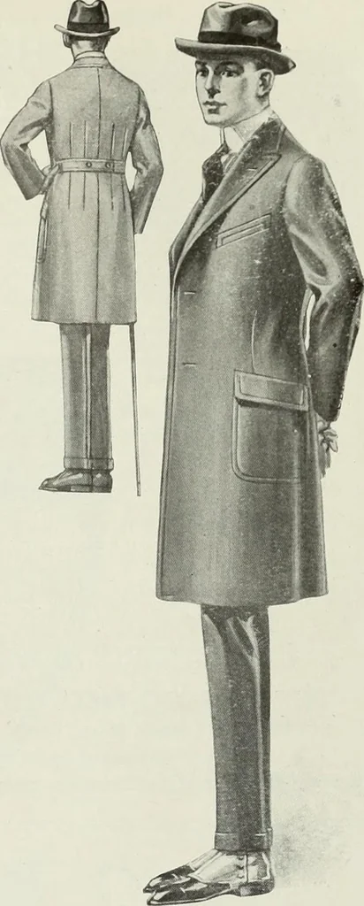 An illustration from Men's wear of Canada (January-December 1917), 1917, leaf 90