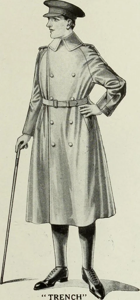 An illustration from Men's wear of Canada (January-December 1917), 1917, leaf 900