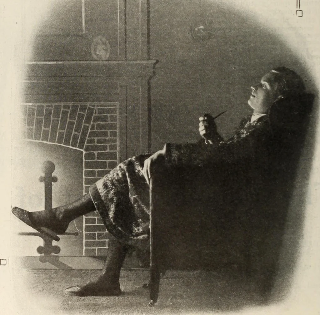 An illustration from Men's wear of Canada (January-December 1917), 1917, leaf 907