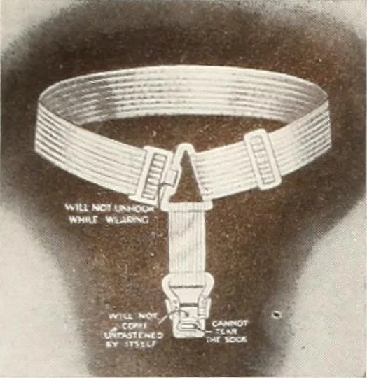 An illustration from Men's wear of Canada (January-December 1917), 1917, leaf 91