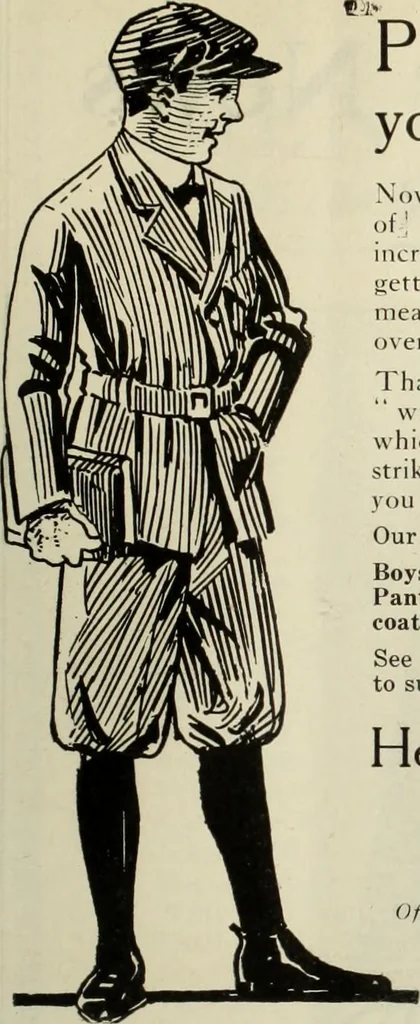 An illustration from Men's wear of Canada (January-December 1917), 1917, leaf 918