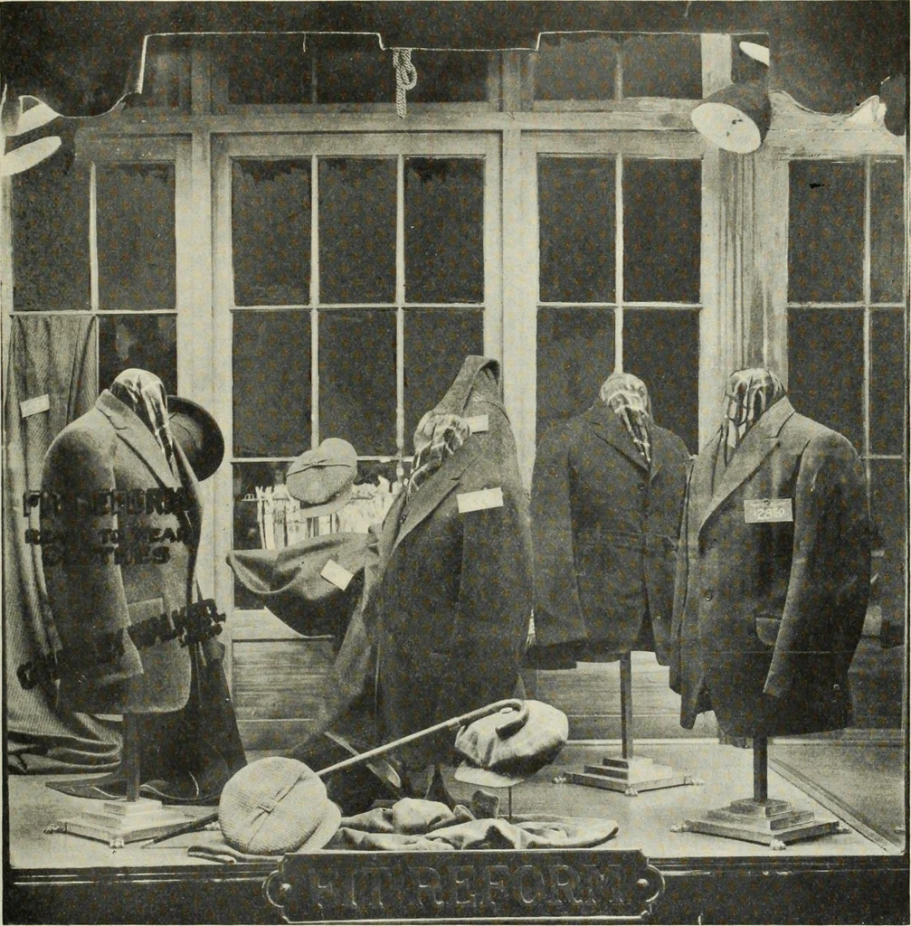 An illustration from Men's wear of Canada (January-December 1917), 1917, leaf 924
