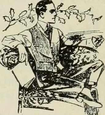 An illustration from Men's wear of Canada (January-December 1917), 1917, leaf 948
