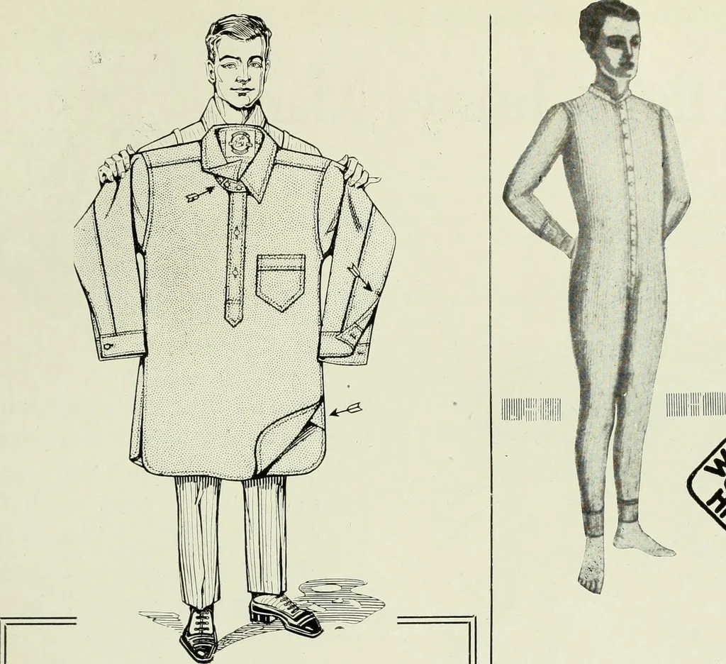 An illustration from Men's wear of Canada (January-December 1918), 1918, leaf 106
