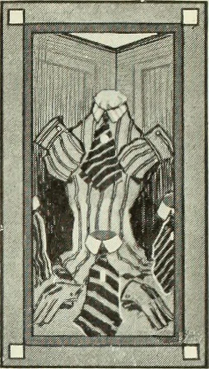 An illustration from Men's wear of Canada (January-December 1918), 1918, leaf 110