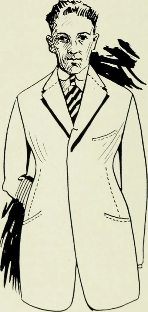 An illustration from Men's wear of Canada (January-December 1918), 1918, leaf 111