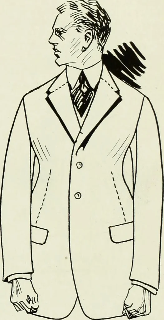 An illustration from Men's wear of Canada (January-December 1918), 1918, leaf 112