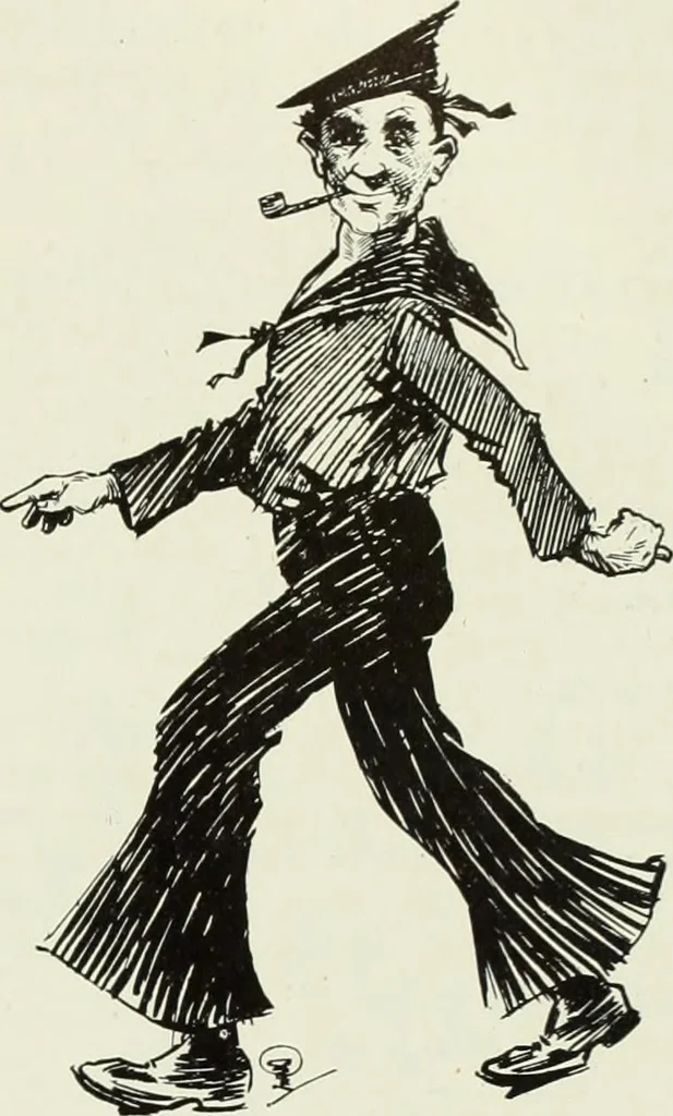 An illustration from Men's wear of Canada (January-December 1918), 1918, leaf 114