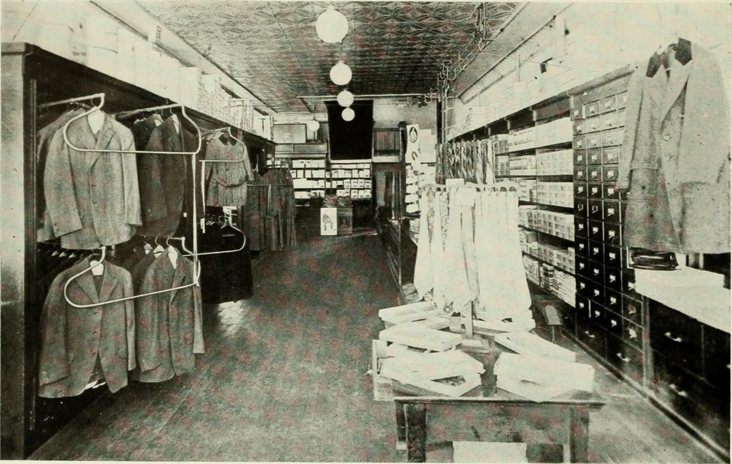 An illustration from Men's wear of Canada (January-December 1918), 1918, leaf 131