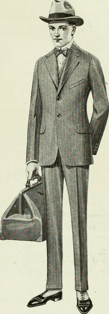 An illustration from Men's wear of Canada (January-December 1918), 1918, leaf 146