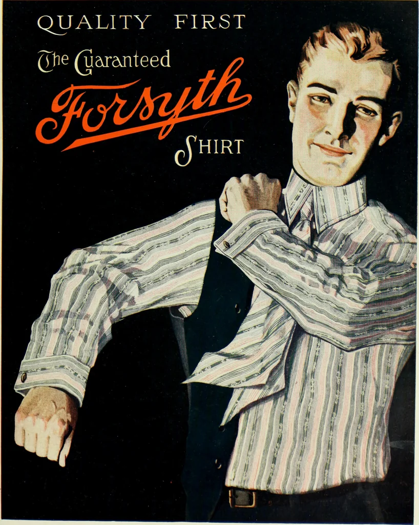 An illustration from Men's wear of Canada (January-December 1918), 1918, leaf 152
