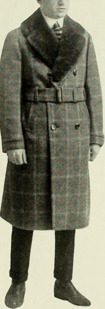 An illustration from Men's wear of Canada (January-December 1918), 1918, leaf 158