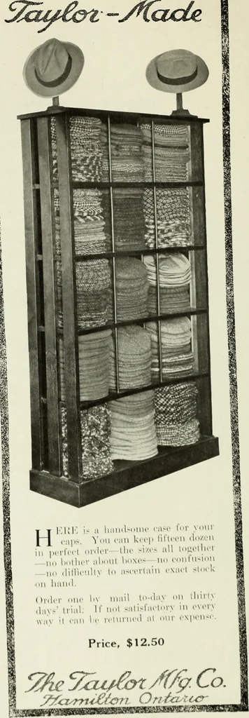An illustration from Men's wear of Canada (January-December 1918), 1918, leaf 163