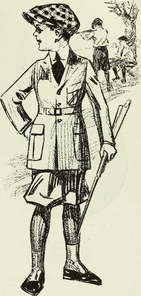 An illustration from Men's wear of Canada (January-December 1918), 1918, leaf 168